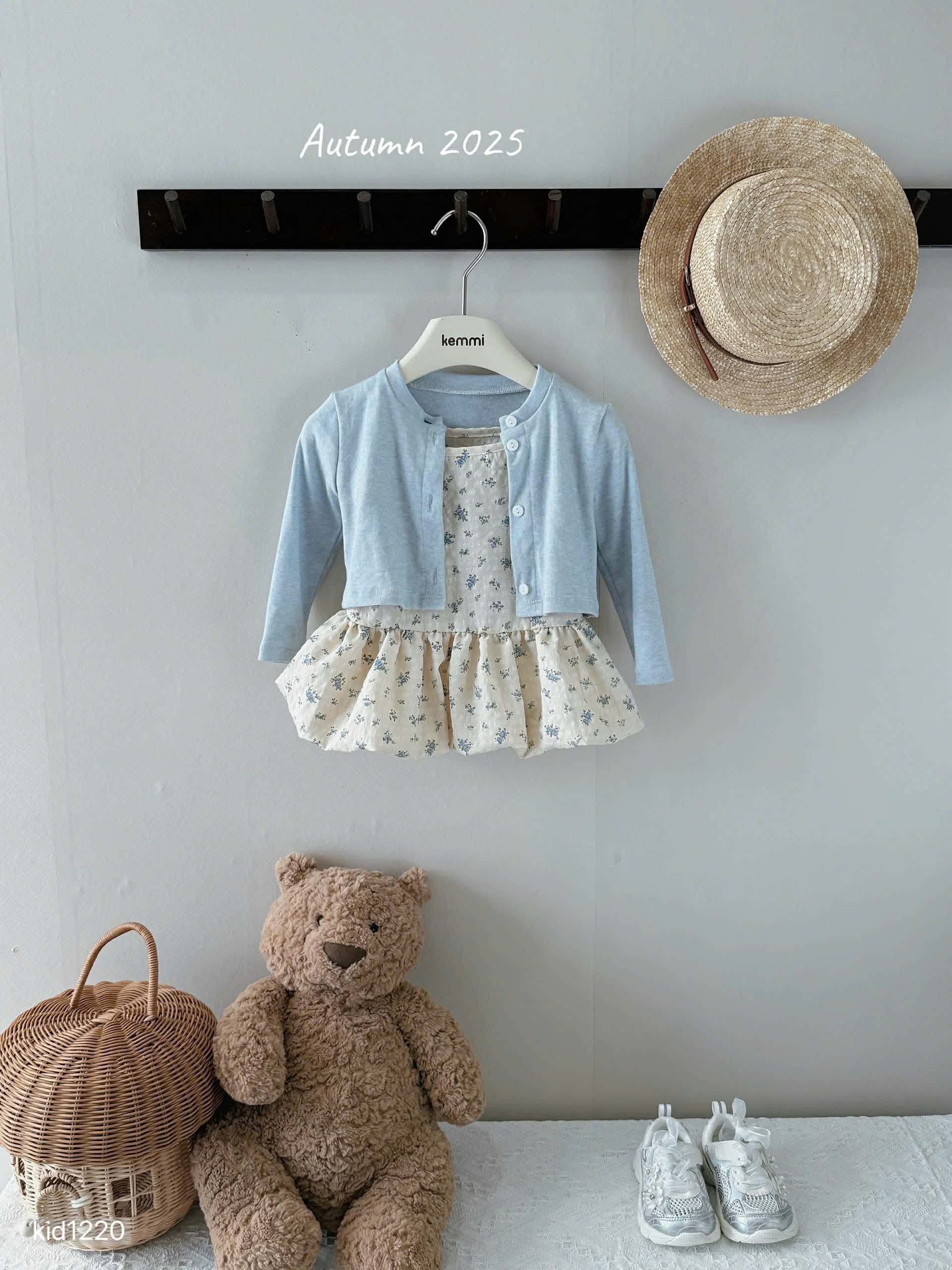 Pastel Floral Two-Pieces Set