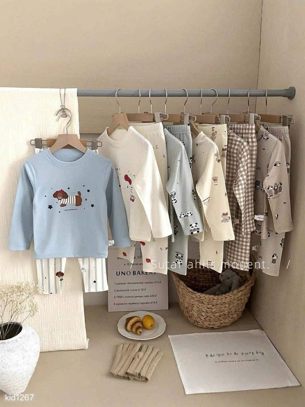 Playful Animal Prints Two-pieces Set