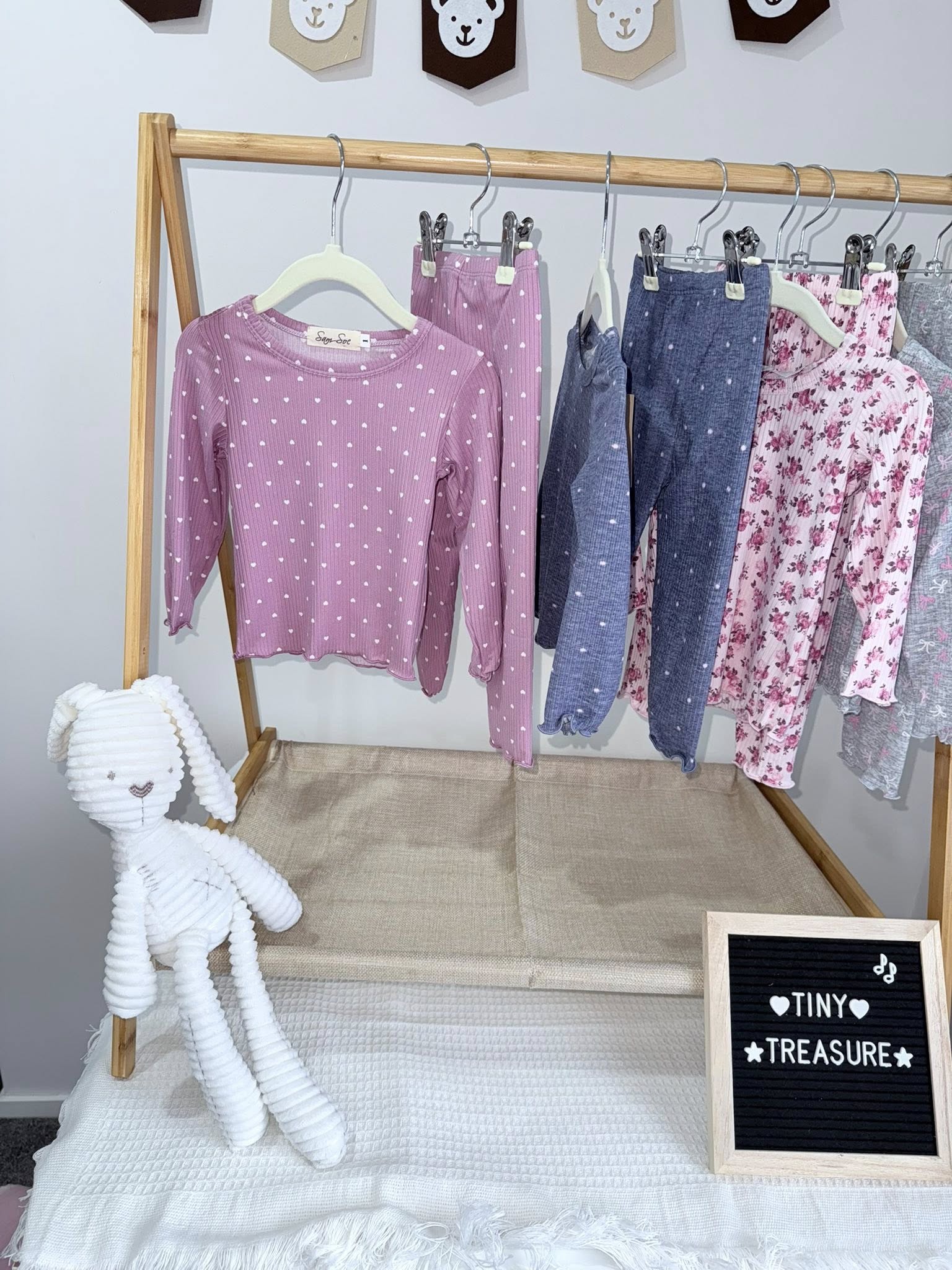 Floral Long Sleeves Pyjama Set
