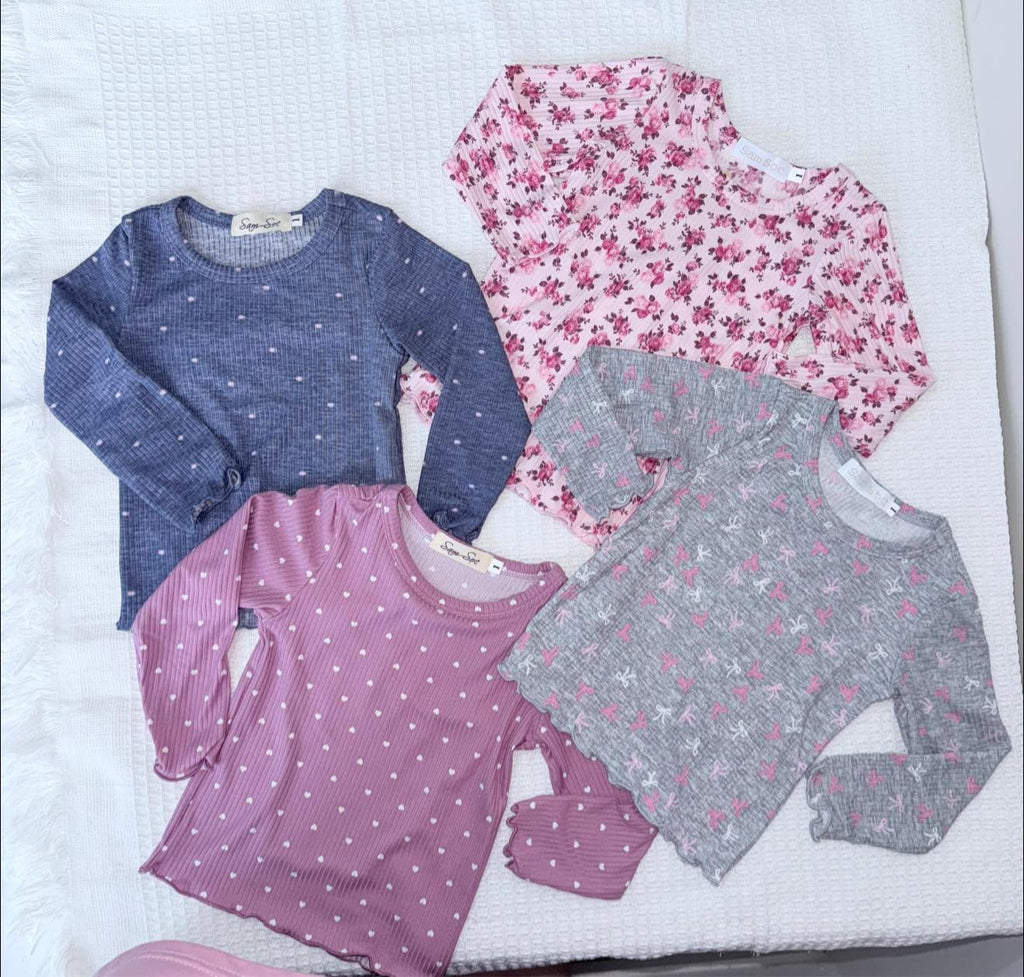 Floral Long Sleeves Pyjama Set