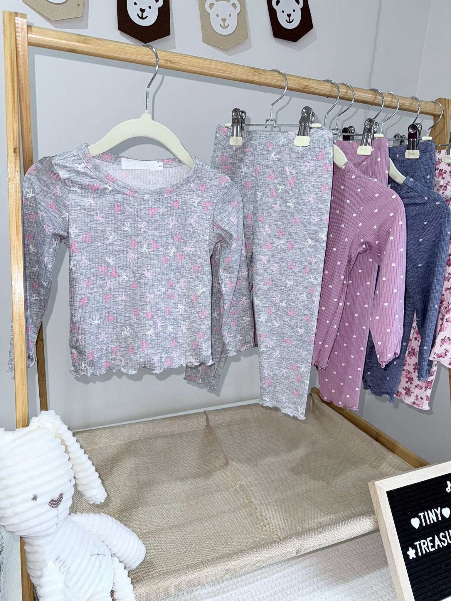 Floral Long Sleeves Pyjama Set