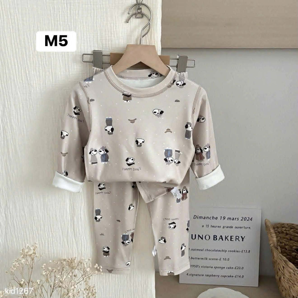 Playful Animal Prints Two-pieces Set