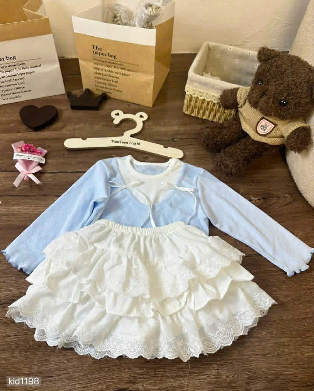 Two-piece Skirt Set for Girl.