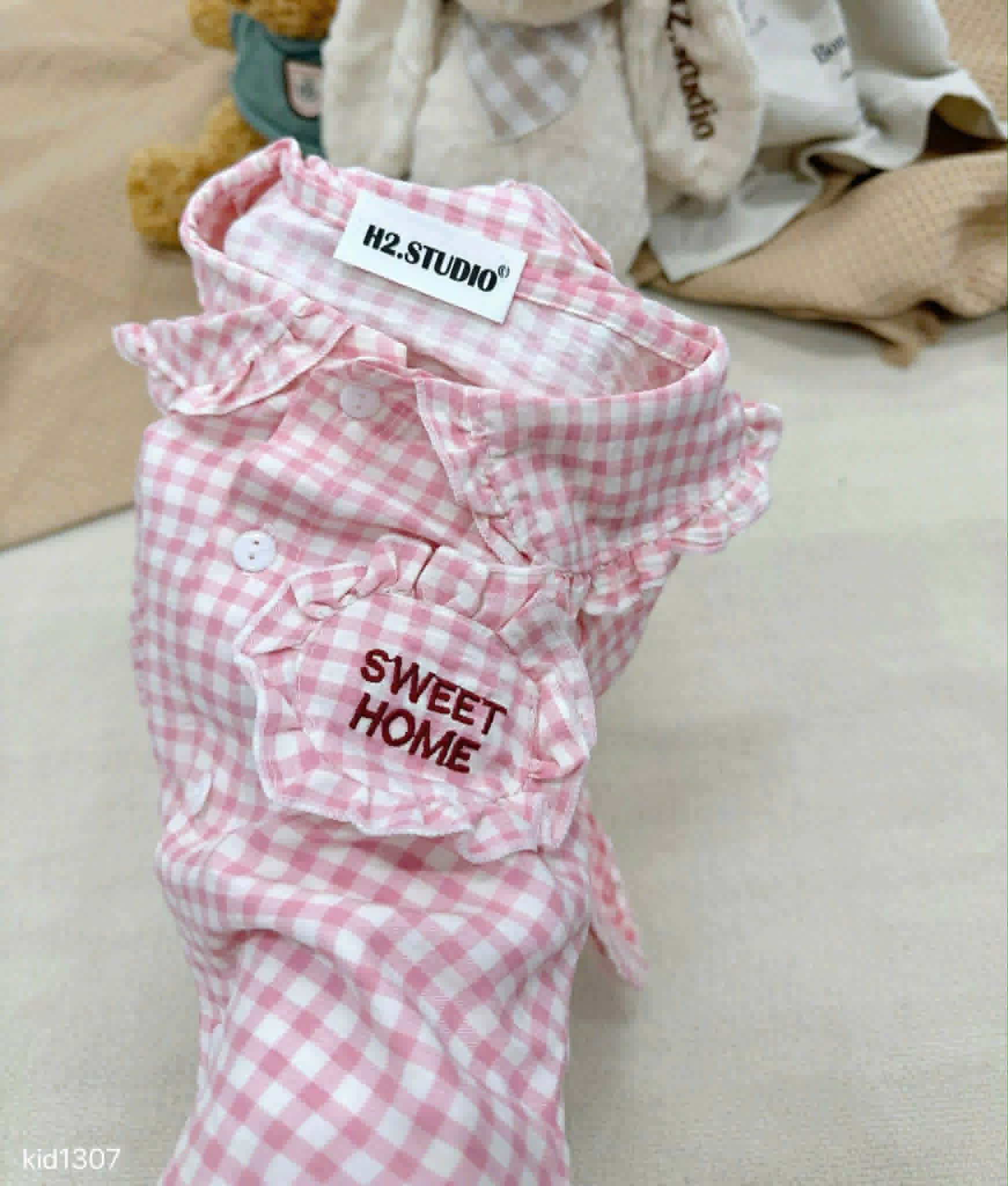 Cute Girl Boys Long Sleeves Pyjamas Set