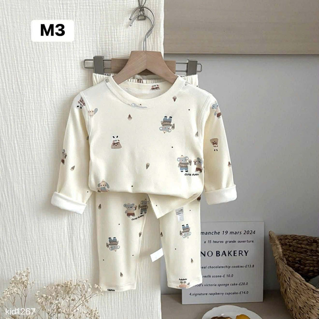 Playful Animal Prints Two-pieces Set