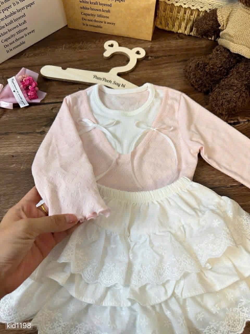Two-piece Skirt Set for Girl.