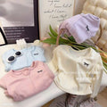 Long Sleeves Bow Top
