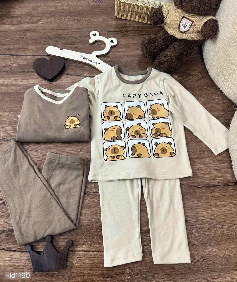 Capy Bara Pyjamas Set