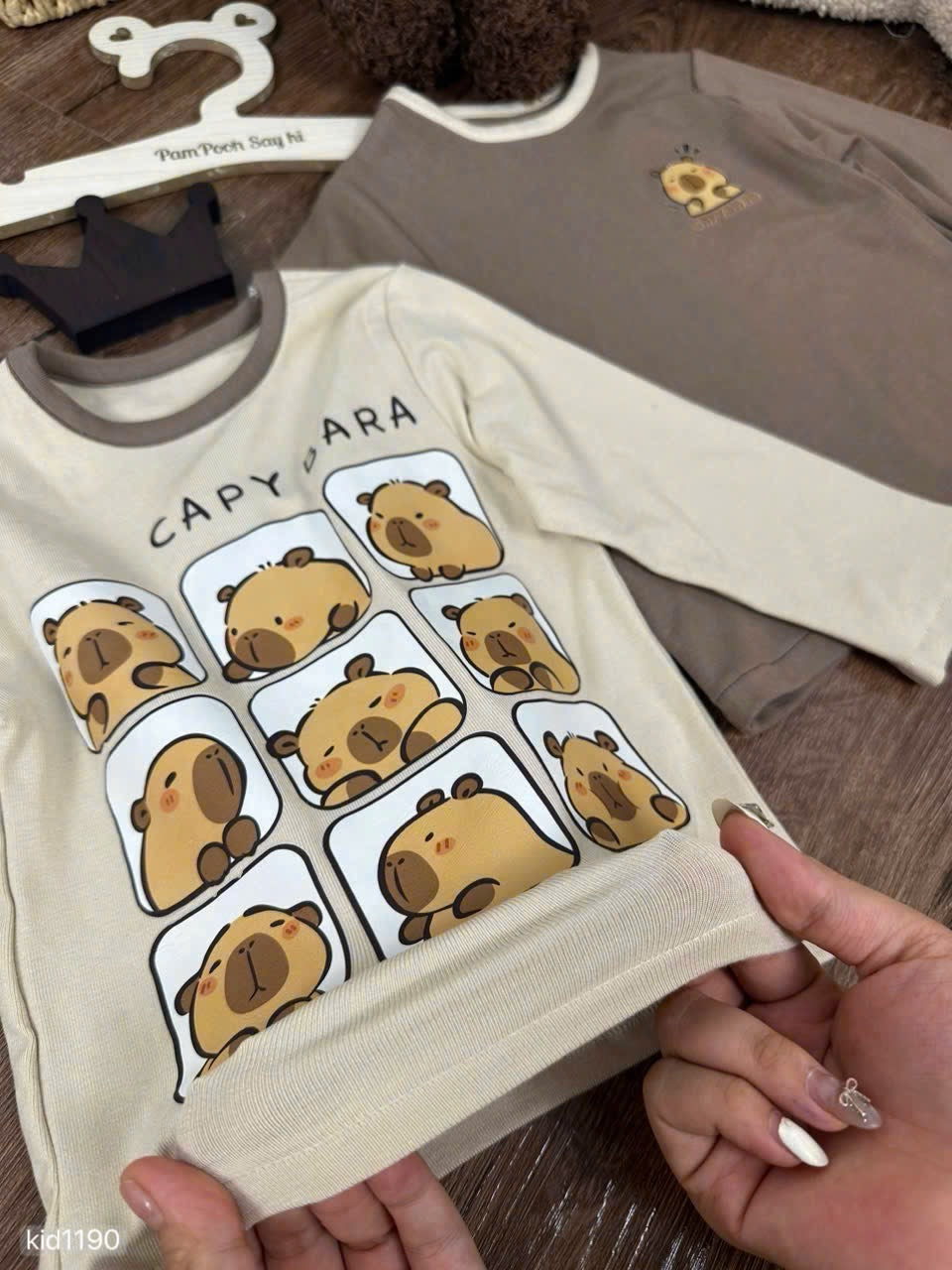 Capy Bara Pyjamas Set