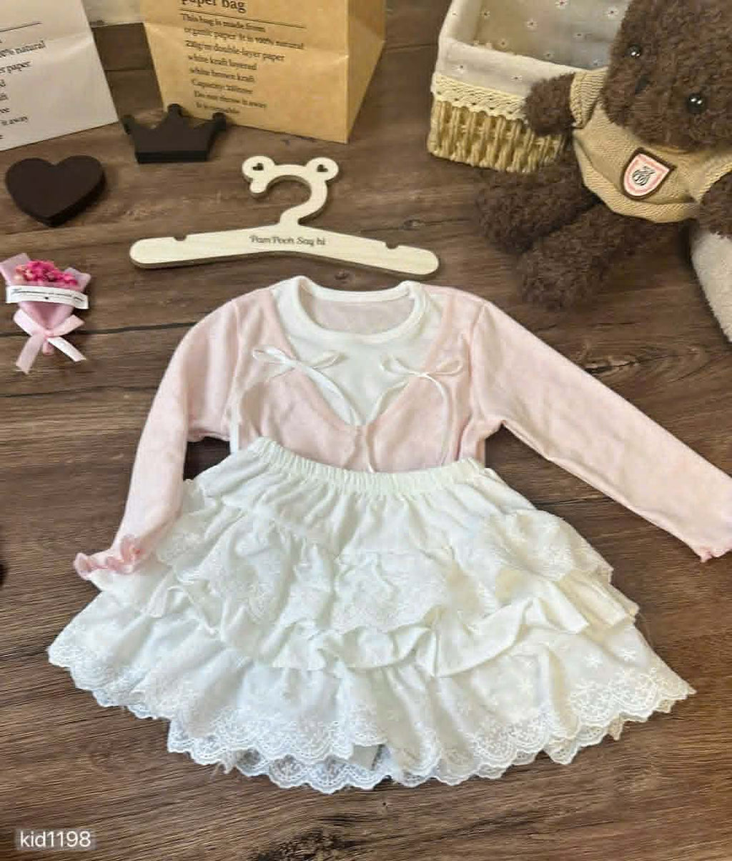 Two-piece Skirt Set for Girl.