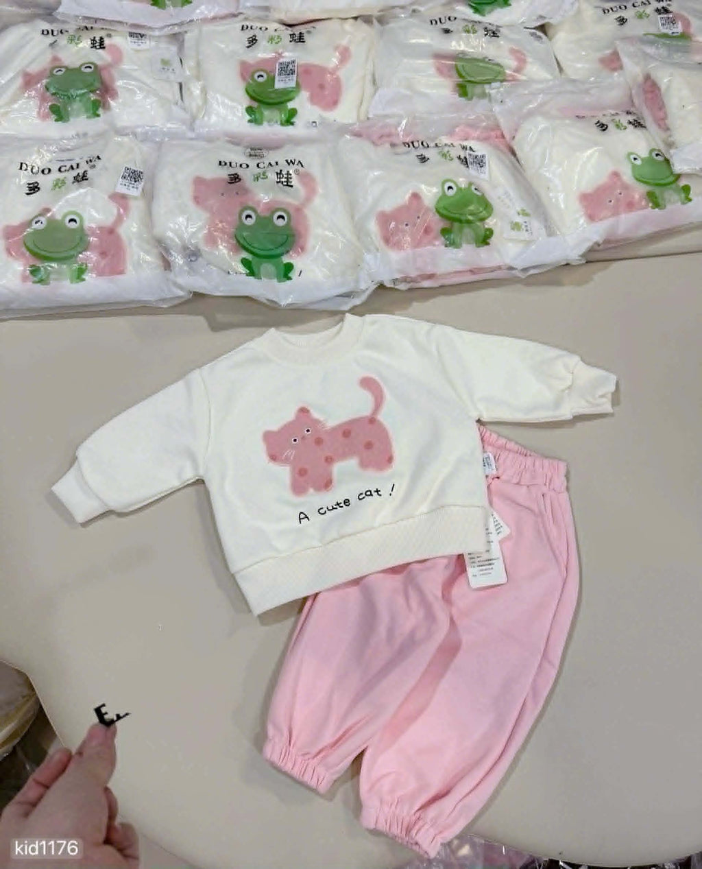 Matching Two-piece Sweatshirt Set