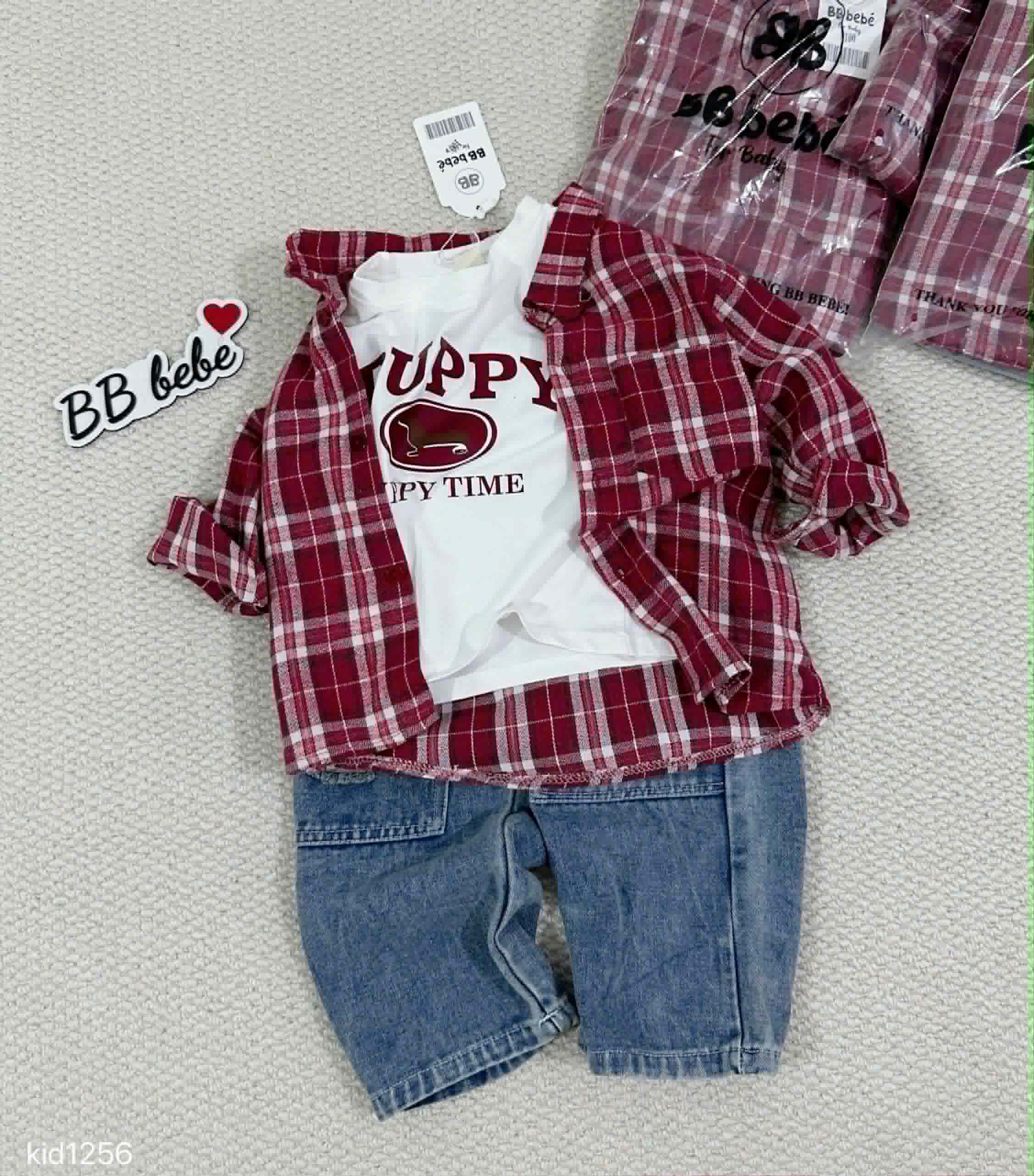 Three-pieces Boy Sporty Set