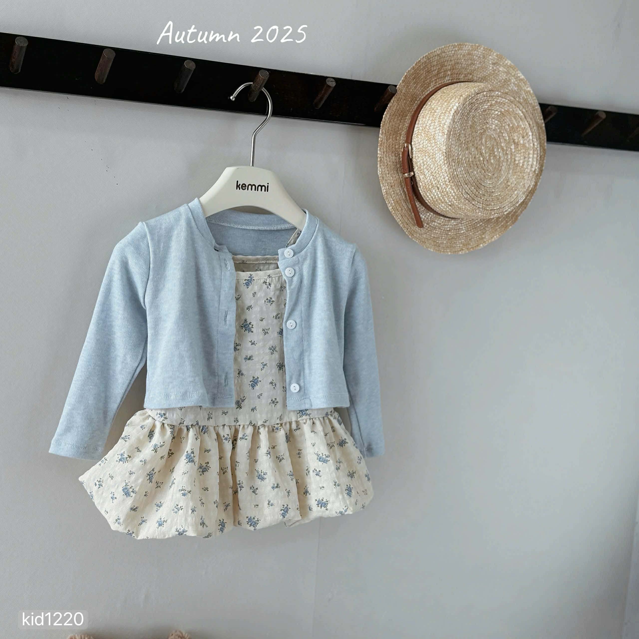 Pastel Floral Two-Pieces Set